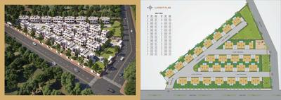 Image of 1285 Sq.ft 3 BHK Independent House for sale in Survadi Golden Homes, Ankleshwar GIDC, Ankleshwar for Rs. 7000000