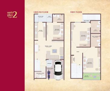 Image of 1500 Sq.ft 3 BHK Villa for sale in Prerna Aashtamangal, Sanand, Ahmedabad for Rs. 7200000