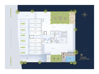 Image of 1500 Sq.ft 3 BHK Apartment / Flat for sale in Aarna 39, Bhayli, Vadodara for Rs. 13500000