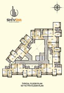 Image of 650 Sq.ft 1 BHK Apartment / Flat for sale in Shivom Lakeside, Dombivli East, Thane for Rs. 2700000