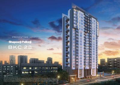 Image of 786 Sq.ft 2 BHK Apartment / Flat for sale in Shapoorji Pallonji BKC 28, Bandra East, Mumbai for Rs. 28000000