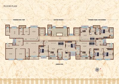 Image of 720 Sq.ft 1 BHK Apartment / Flat for sale in Heritage Janki Heritage, Chembur, Mumbai for Rs. 14000000