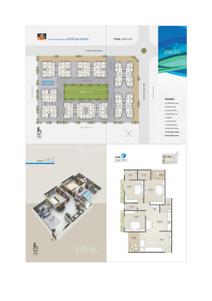 Image of 937 Sq.ft 3 BHK Apartment / Flat for sale in PSY Pramukh Pacific, Sargasan, Gandhinagar for Rs. 12500000