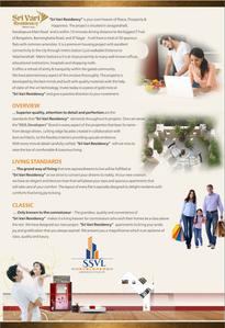 SSVL Sri Vari Residency Brochure 8
