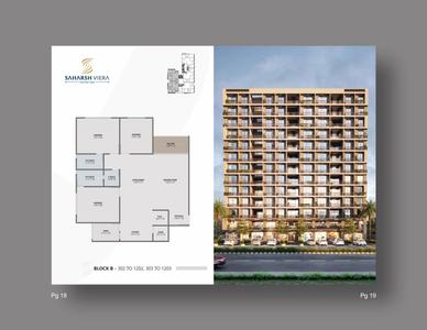 Image of 2772 Sq.ft 3 BHK Apartment / Flat for sale in Saharsh Viera, Kudasan, Gandhinagar for Rs. 12320000