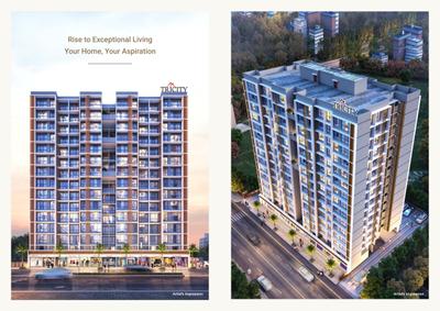 Image of 830 Sq.ft 2 BHK Apartment / Flat for sale in Tricity Crest, Panvel, Navi Mumbai for Rs. 9800000