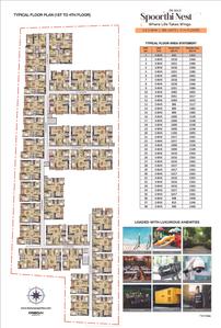Image of 1272 Sq.ft 2 BHK Apartment / Flat for sale in DS Spoorthi Nest, S.Medihalli, Bengaluru for Rs. 7300000