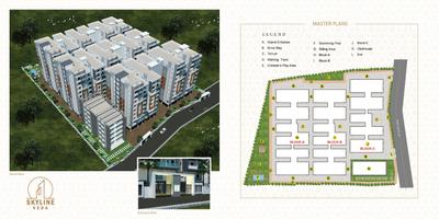 Image of 1372 Sq.ft 3 BHK Apartment / Flat for sale in Skyline Veda, Adibatla, Hyderabad for Rs. 4800000