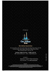Image of 650 Sq.ft 1 BHK Apartment / Flat for sale in Om Paraiso, Khidkali, Thane for Rs. 4800000