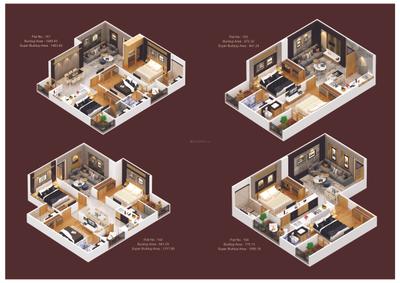 Image of 1317 Sq.ft 3 BHK Apartment / Flat for sale in Agarwal AB Iconic, Jagatpura, Jaipur for Rs. 6200000