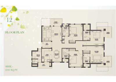Image of 1600 Sq.ft 3 BHK Apartment / Flat for sale in Umang Monsoon Breeze, Sector 76, Gurgaon for Rs. 18000000