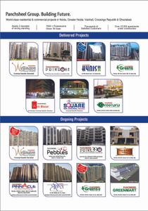 Image of 975 Sq.ft 2 BHK Apartment / Flat for sale in Panchsheel Pinnacle Phase 2 Tower F1 Part Of Panc, Noida Extension, Greater Noida for Rs. 7700000