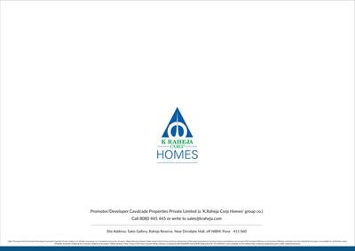 Image of 1140 Sq.ft 2 BHK Apartment / Flat for sale in K Raheja Sterling Tower 4, Mohammed Wadi, Pune for Rs. 8600000