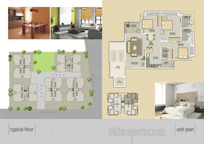 Image of 1692 Sq.ft 3 BHK Apartment / Flat for sale in MD Maruti Magnum, Randesan, Gandhinagar for Rs. 11100000