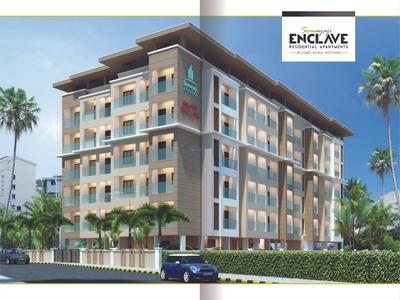 Image of 1170 Sq.ft 3 BHK Apartment / Flat for sale in Somayaji Enclave, Derebail, Mangalore for Rs. 7000000