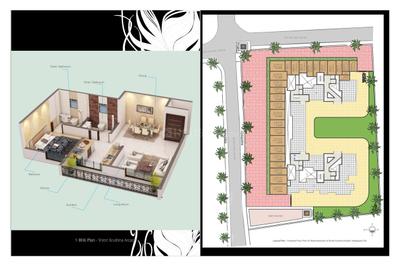Image of 675 Sq.ft 1 BHK Apartment / Flat for sale in Shree Krushna Arcade, Nalasopara West, Nala Sopara for Rs. 4020000