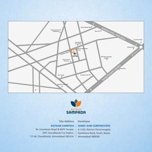 Image of 2970 Sq.ft 3 BHK Apartment / Flat for sale in Shree Ratnam Sampada, Chandkheda, Ahmedabad for Rs. 15180000