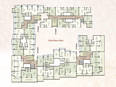 Image of 900 Sq.ft 2 BHK Apartment / Flat for sale in Mangal Murti Complex, Virar West, Virar for Rs. 5100000