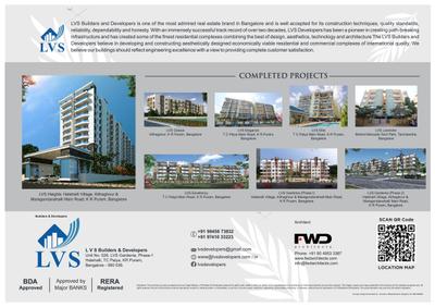 Image of 1695 Sq.ft 3 BHK Apartment / Flat for sale in LVS Paradise, Hallehalli, Bengaluru for Rs. 12700000