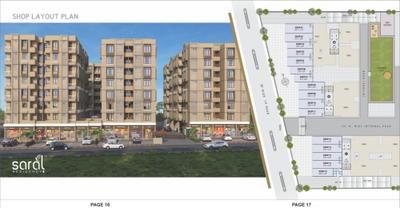 Image of 1440 Sq.ft 3 BHK Apartment / Flat for sale in Saral Residency, Gota, Ahmedabad for Rs. 8800000