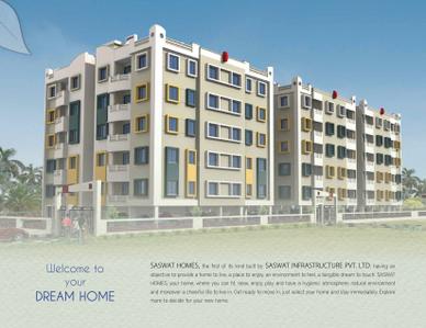 Image of 900 Sq.ft 2 BHK Apartment / Flat for sale in Saswat Homes, Patia, Bhubaneswar for Rs. 9200000