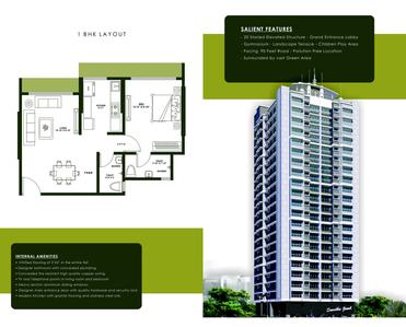 Image of 650 Sq.ft 1 BHK Apartment / Flat for sale in Suvidha Jewel, Mulund East, Mumbai for Rs. 12500000