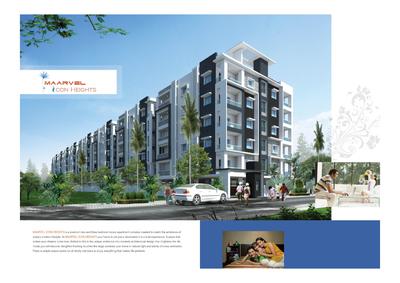 Image of 1308 Sq.ft 2 BHK Apartment / Flat for sale in Maarvel Icon Heights, Enikepadu, Vijayawada for Rs. 5800000