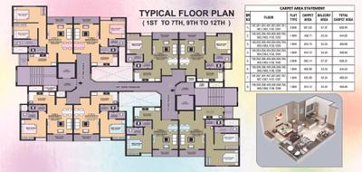 Image of 893 Sq.ft 2 BHK Apartment / Flat for sale in Heritage Rajmudra Nagari, Fursungi, Pune for Rs. 4200000