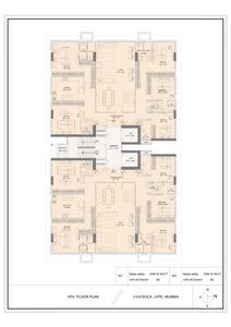 Image of 1400 Sq.ft 3 BHK Apartment / Flat for sale in Parinee Liva Roca, Vile Parle West, Mumbai for Rs. 70000000