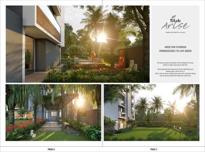 Image of 810 Sq.ft 2 BHK Apartment / Flat for sale in Akshar Tilak Arise, Sargasan, Gandhinagar for Rs. 6250000