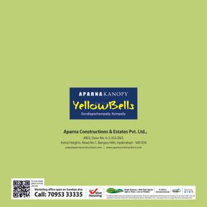 Image of 1536 Sq.ft 3 BHK Apartment / Flat for sale in Aparna Kanopy Yellow Bells, Gundlapochampalli, Hyderabad for Rs. 12000000