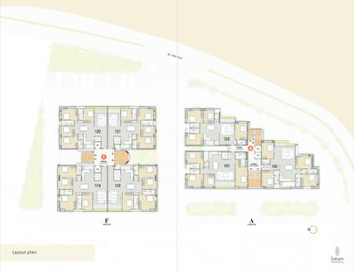 Image of 3100 Sq.ft 4.5 BHK Apartment / Flat for sale in Soham Residency Phase II Building A And F, Patel Nagar, Surat for Rs. 13000000