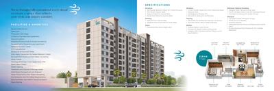 Image of 813 Sq.ft 2 BHK Apartment / Flat for sale in Geo River Breeze, Charholi Budruk, Pune for Rs. 4700000