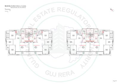 Image of 2610 Sq.ft 3 BHK Apartment / Flat for sale in Navroop Megh Malhar Indigo, Sargasan, Gandhinagar for Rs. 11310000