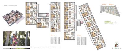 Image of 1030 Sq.ft 2 BHK Apartment / Flat for sale in Gayatri Vaishnaoi Eternis, Metagalli, Mysore for Rs. 7200000