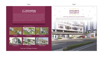 Image of 1100 Sq.ft 2 BHK Apartment / Flat for sale in Atharva Nagari VI, Manewada, Nagpur for Rs. 6000000