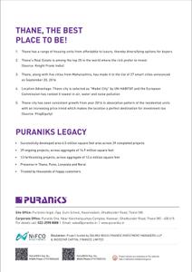 Image of 555 Sq.ft 2 BHK Apartment / Flat for sale in Puraniks Ikigai Phase 2, Thane West, Thane for Rs. 6700000