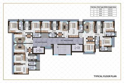 Image of 630 Sq.ft 2 BHK Builder Floor for sale in Lashkaria Solitaire, Andheri West, Mumbai for Rs. 20000000