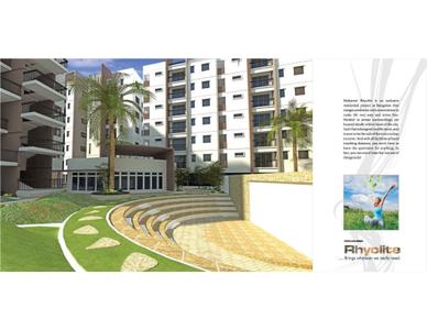 Image of 1169 Sq.ft 2 BHK Apartment / Flat for sale in Mahaveer Rhyolite, Arakere, Bengaluru for Rs. 12300000