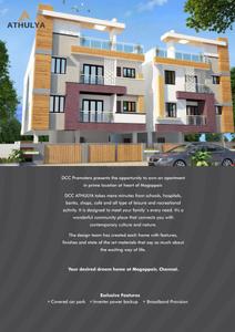 Image of 998 Sq.ft 2 BHK Apartment / Flat for sale in Deva Athulya, Mogappair East, Chennai for Rs. 12000000