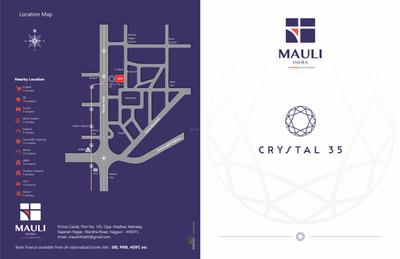 Image of 1247 Sq.ft Residential Plot / Land for sale in Mauli Crystal 35, Shankarpur, Nagpur for Rs. 4975530