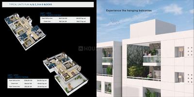 Image of 1080 Sq.ft 2 BHK Apartment / Flat for sale in Amsha Bhuvi By Amsha, Kadubeesanahalli, Bengaluru for Rs. 38000000