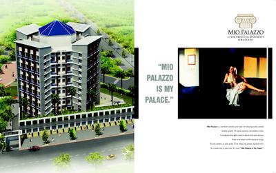 Image of 1240 Sq.ft 2.5 BHK Apartment / Flat for sale in Shubh Mio Palazzo, Kharadi, Pune for Rs. 13500000