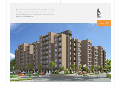 Image of 1000 Sq.ft 2 BHK Apartment / Flat for sale in PSY Pramukh Elysium, Sargasan, Gandhinagar for Rs. 5000000