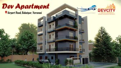 Image of 1782 Sq.ft 3 BHK Apartment / Flat for sale in Dev Apartments Phase 2, Babatpur, Varanasi for Rs. 7128000