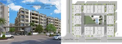 Image of 1395 Sq.ft 2 BHK Apartment / Flat for sale in Rajeshri Maruti Aamrakunj, Sargasan, Gandhinagar for Rs. 5500000