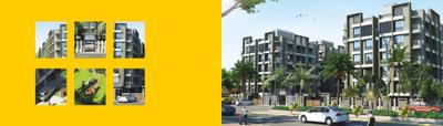 Image of 1097 Sq.ft 2 BHK Apartment / Flat for sale in Sambhav Stavan Ample, Gota, Ahmedabad for Rs. 6100000