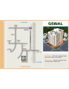 Image of 1075 Sq.ft 2 BHK Apartment / Flat for sale in Oswal Darshan Heights, Palghar, Mumbai for Rs. 5533500