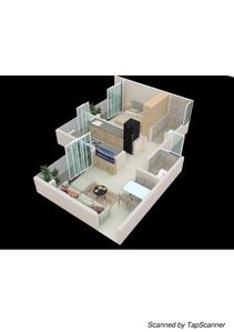 Image of 593 Sq.ft 1 BHK Apartment / Flat for sale in Sanskruti Sapphire, Nalasopara East, Nala Sopara for Rs. 4000005