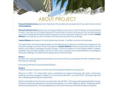 Tharwani Vedant Millenia Happiness Phase II Wing C Brochure 8